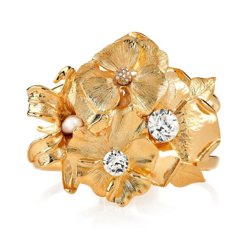 Flower Cuff Bracelet