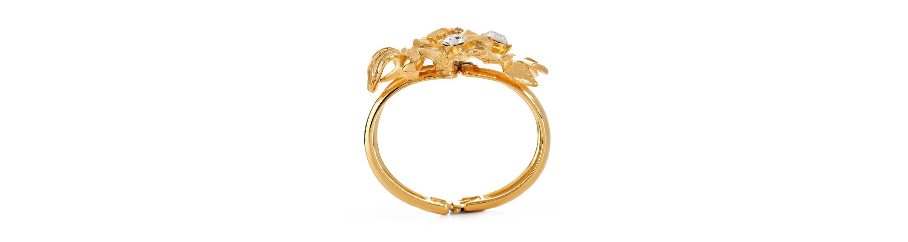 Flower Cuff Bracelet