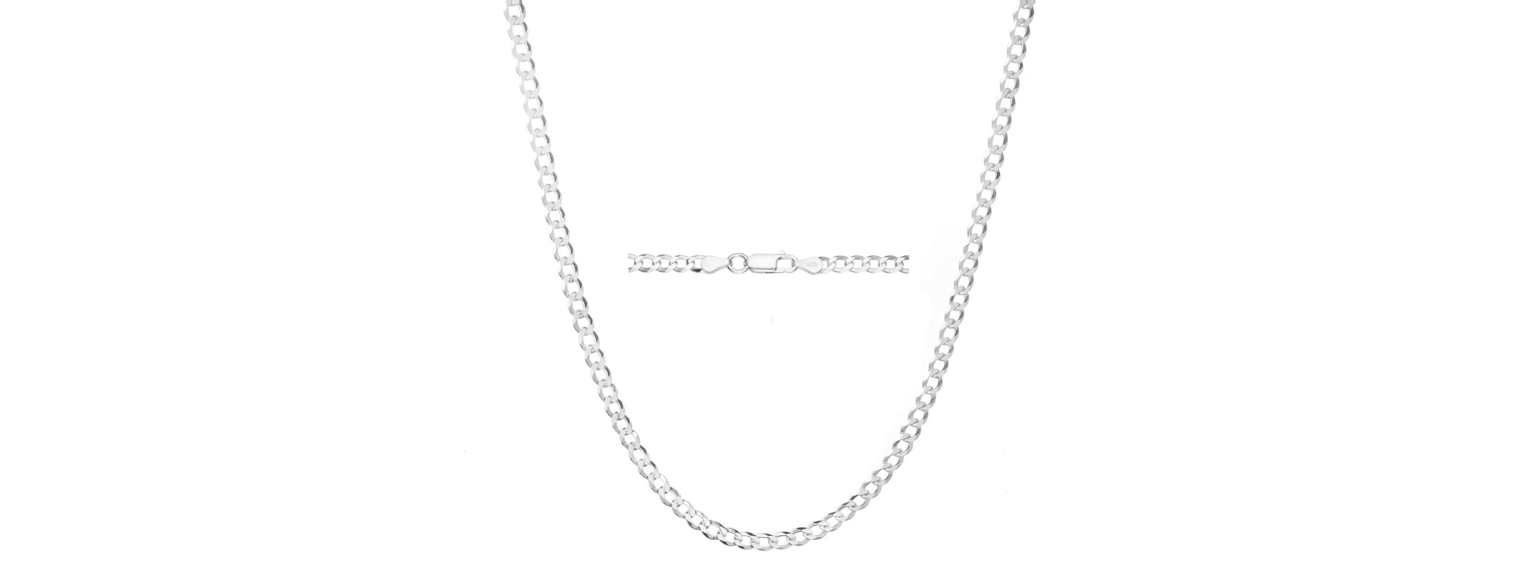 Italian 925 Sterling Silver Miami Cuban Chain 4MM 18 Inch
