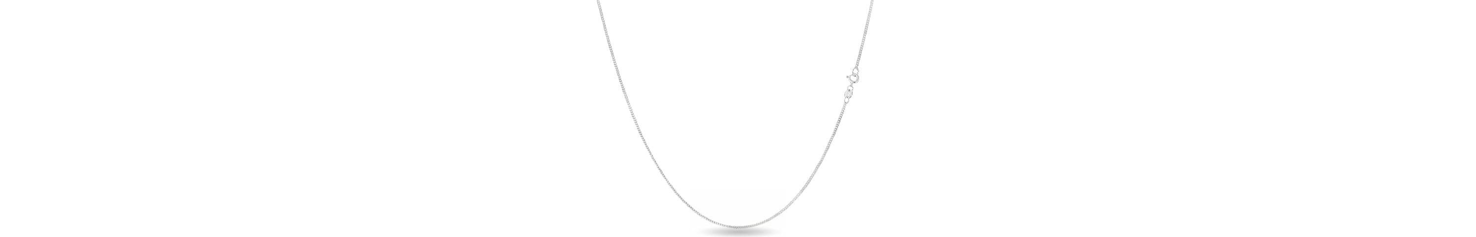 Sterling Silver 925 Cuban Curb Chain 1.3MM, 18, Cuban Curb Chain Necklace, Italian Made Sterling Silver 925 Unisex Chain