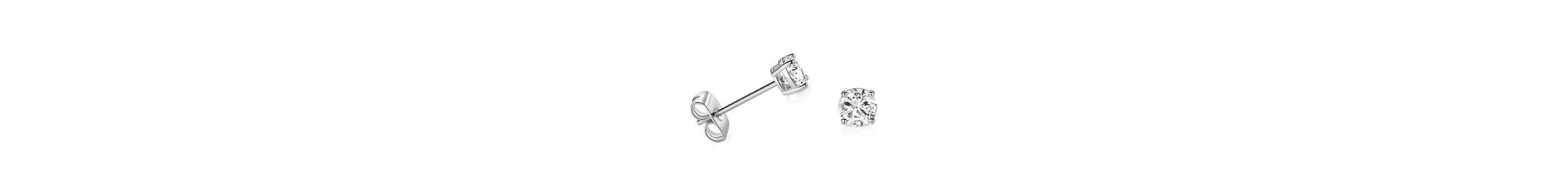 Sterling Silver Small Dot Stud Earrings
