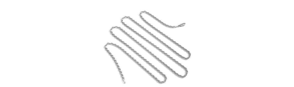 Sterling Silver 925 Super Long Necklace