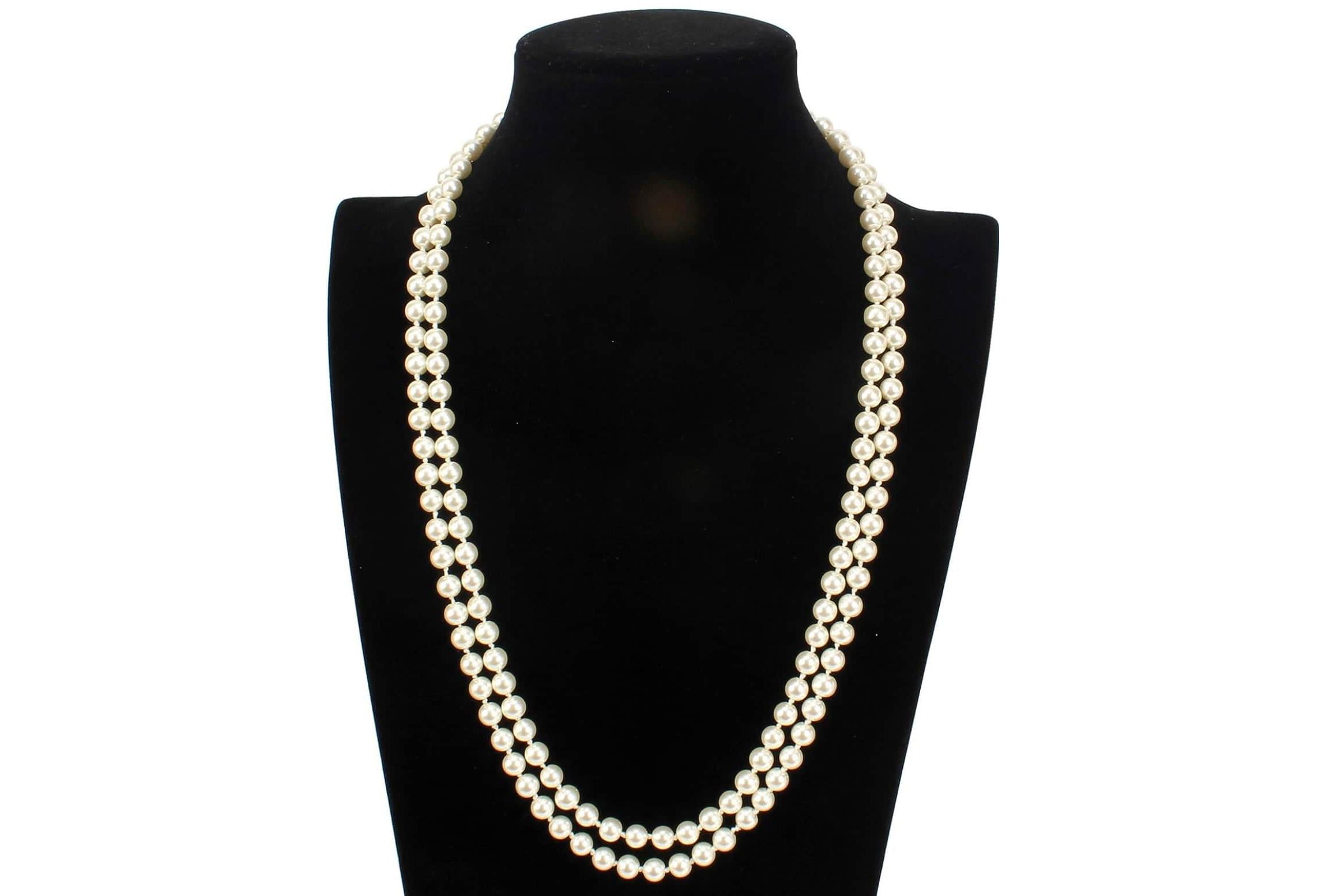 Long 30 Inch Pearl Necklace