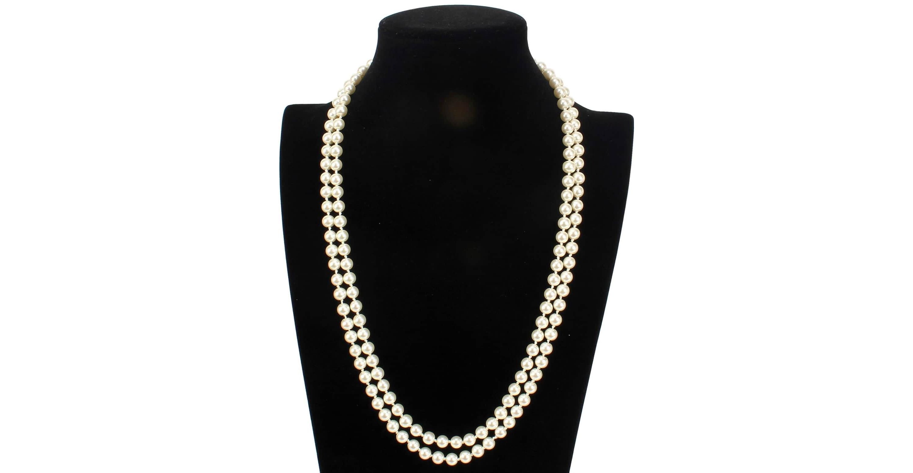 Long 30 Inch Pearl Necklace