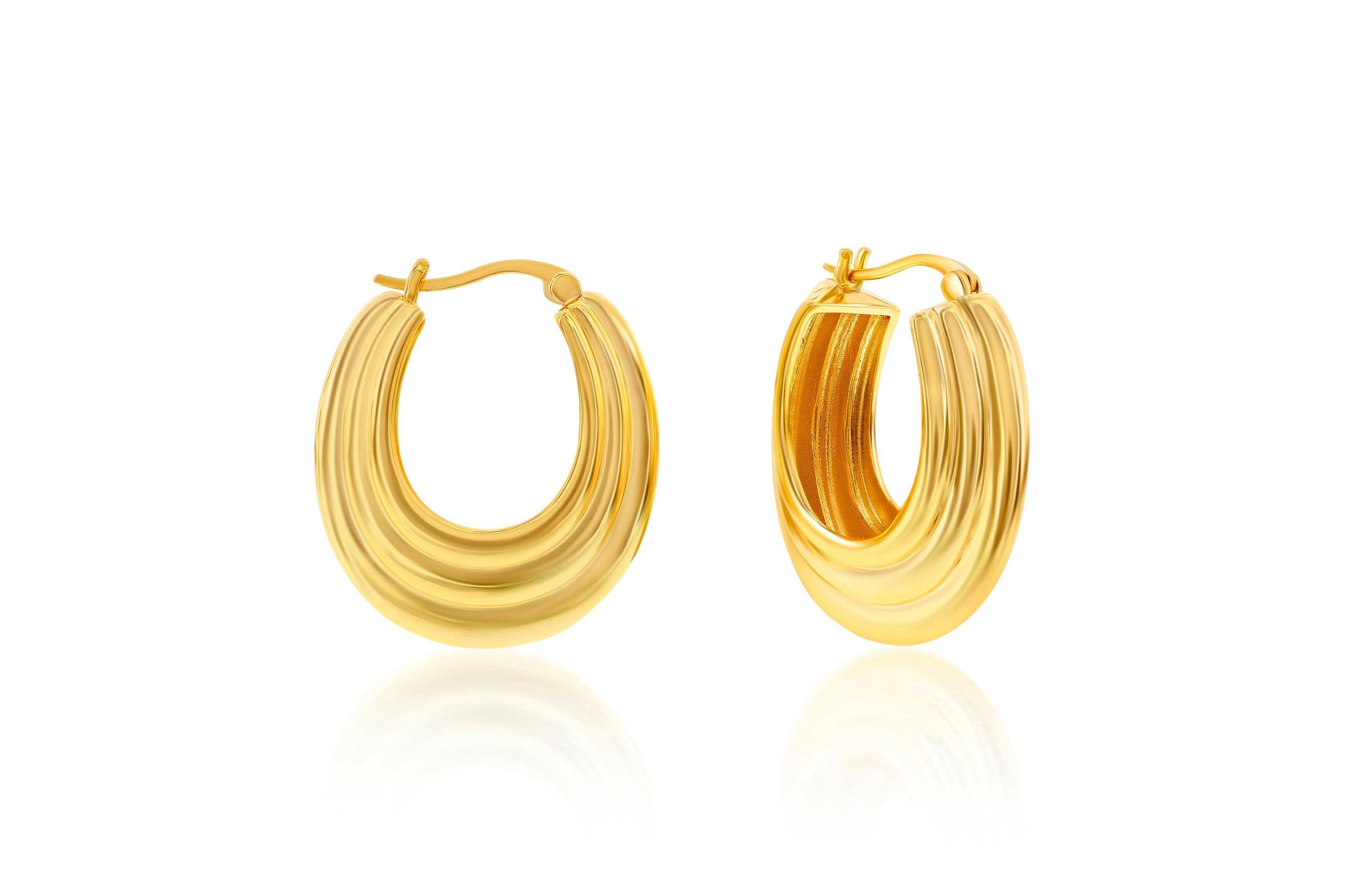 The Layered Hoop Earrings