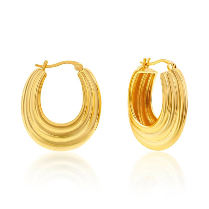 The Layered Hoop Earrings