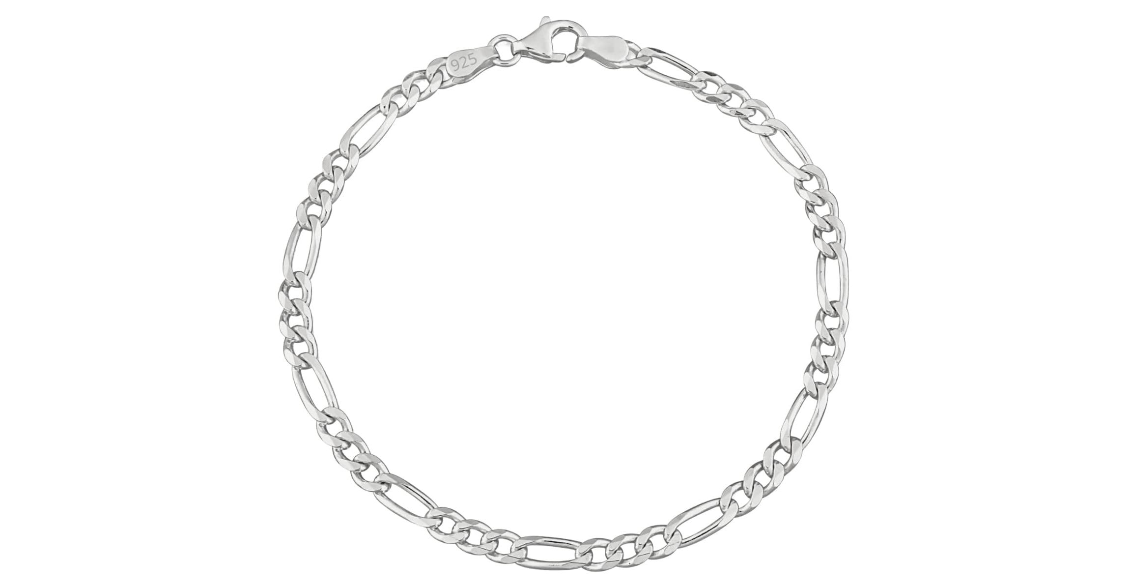 Solid Sterling Silver 7 Inch Link Bracelet