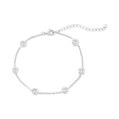 Donatello Gian The Crystal Sterling Silver Bracelet