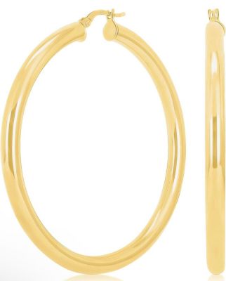 Donatello Gian The Casual Sterling Silver Large Earrings