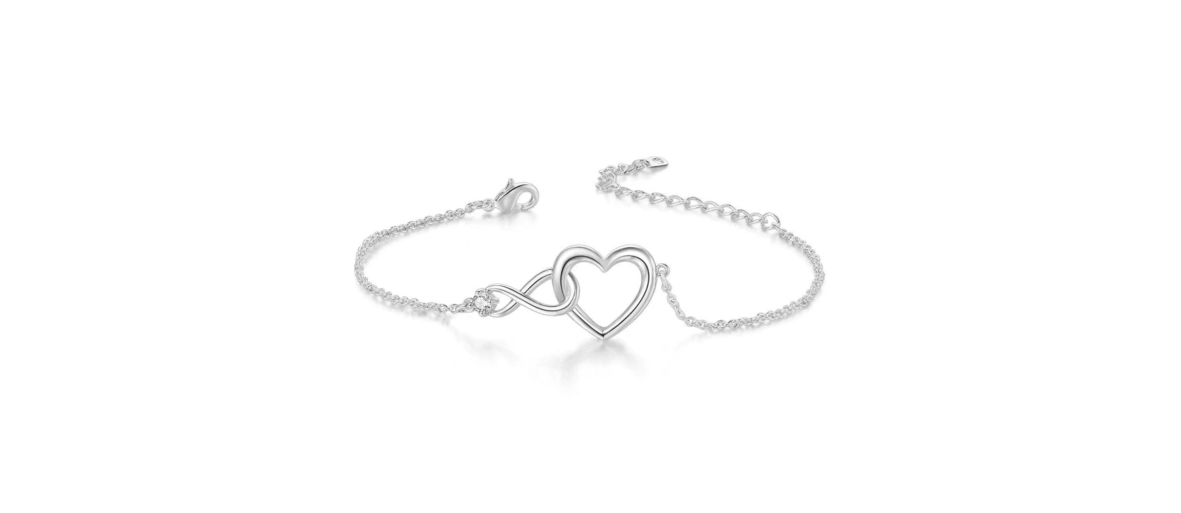 Crystal Heart Bracelet
