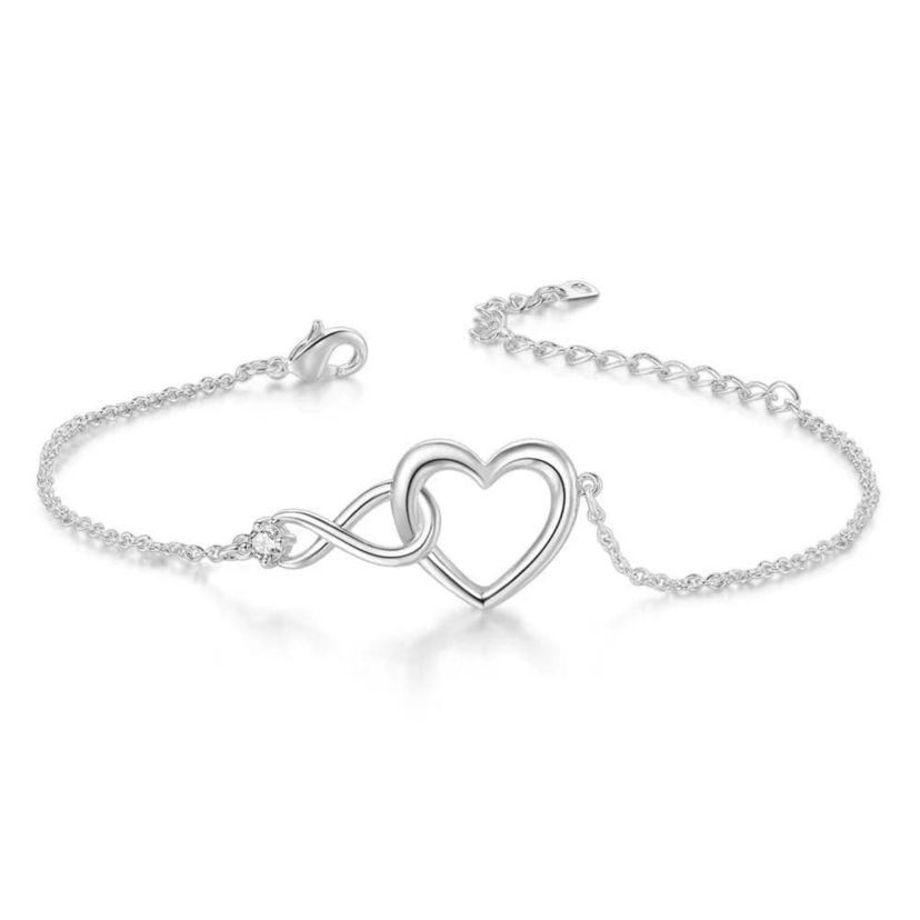 Crystal Heart Bracelet
