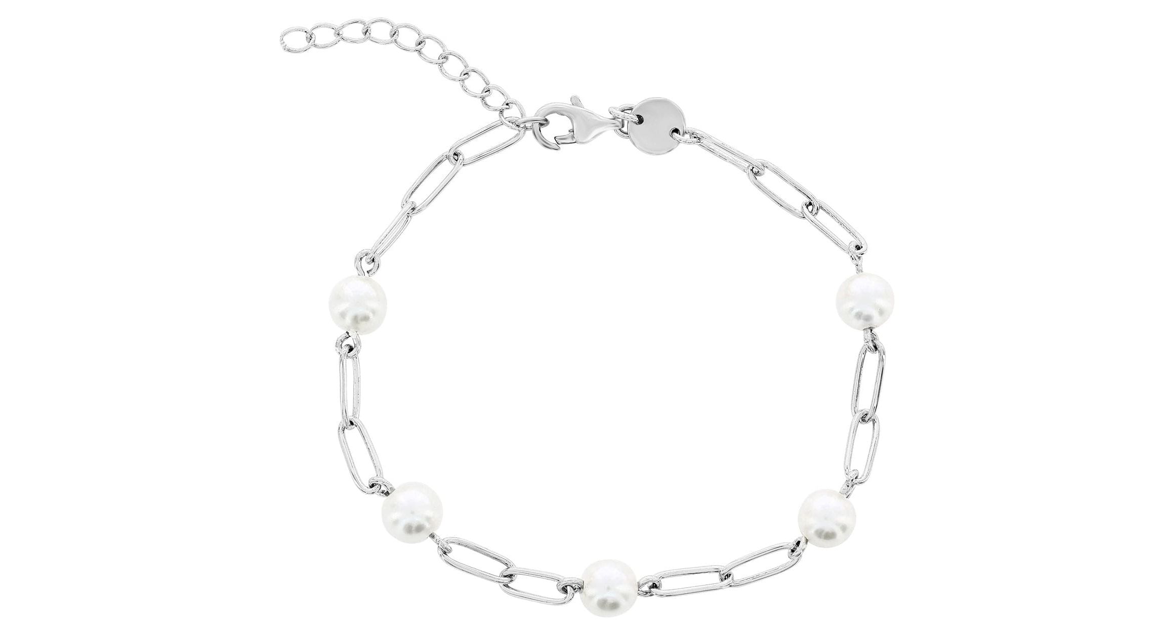 Stapled In Love Chain Bracelet