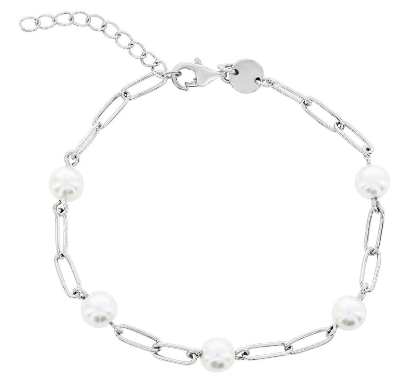 Stapled In Love Chain Bracelet