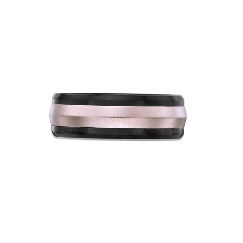 8MM Two-tone Stainless Steel Band