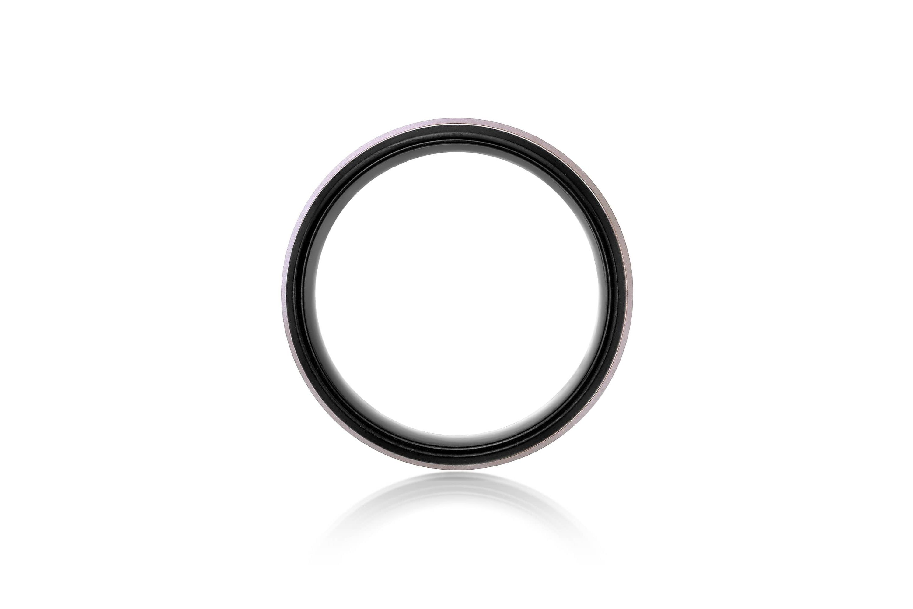 8MM Two-tone Stainless Steel Band