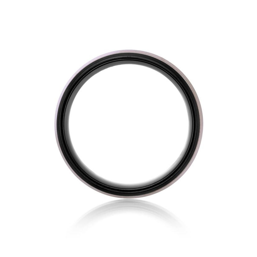 8MM Two-tone Stainless Steel Band