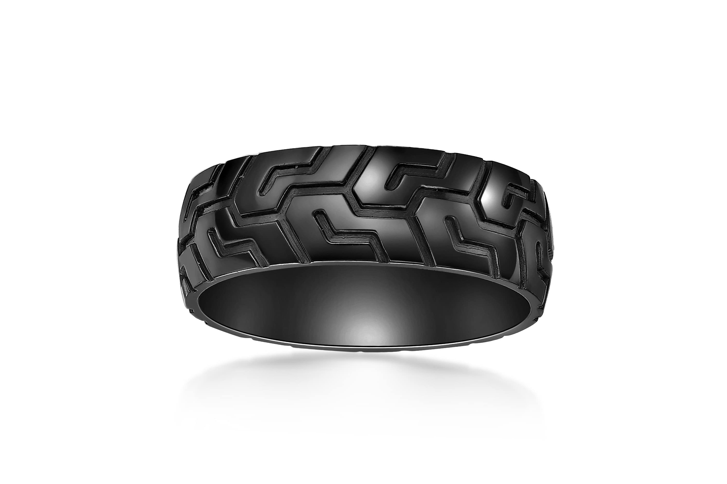Black Ziconium Ring