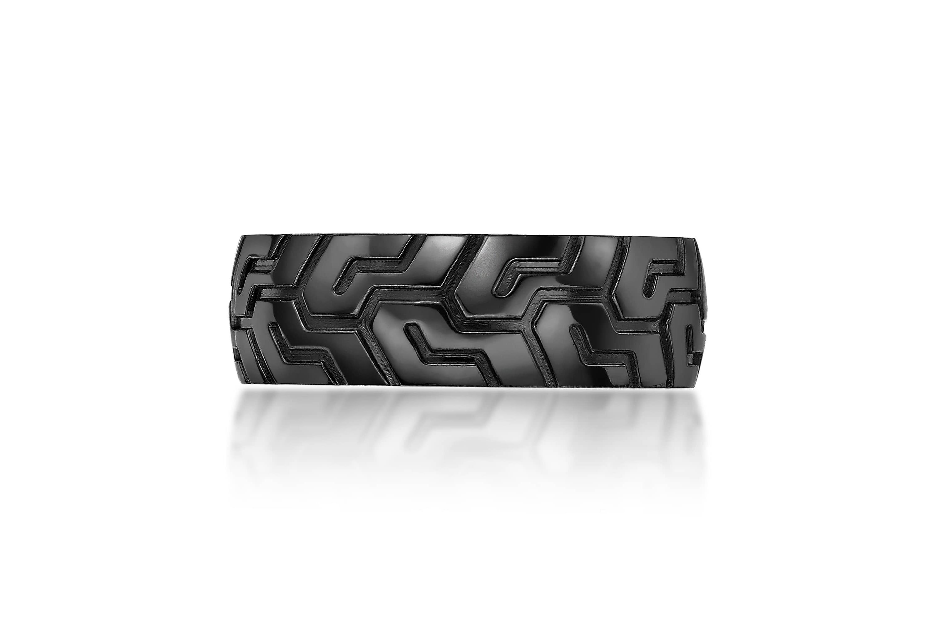 Black Ziconium Ring