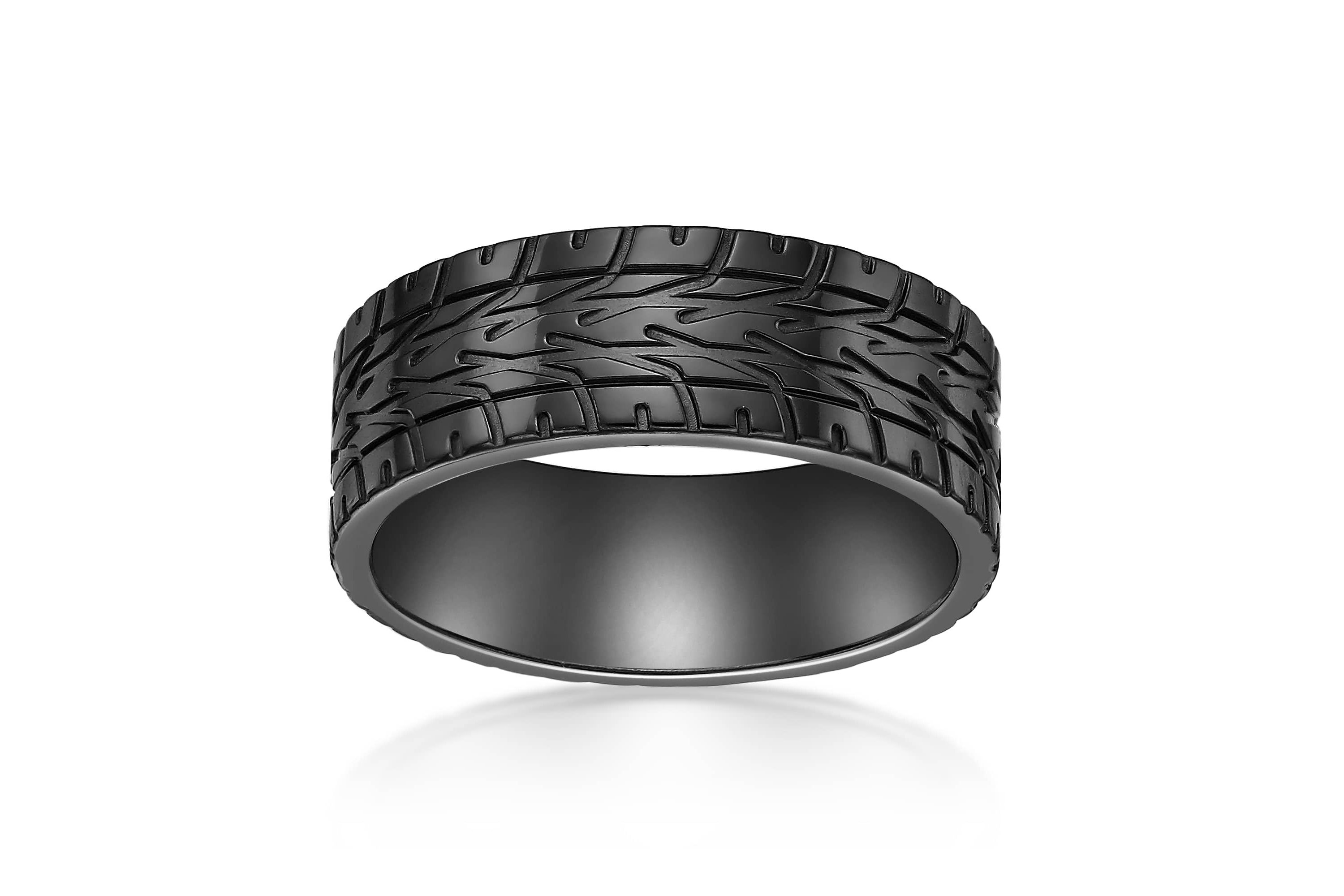 Black Ziconium Ring