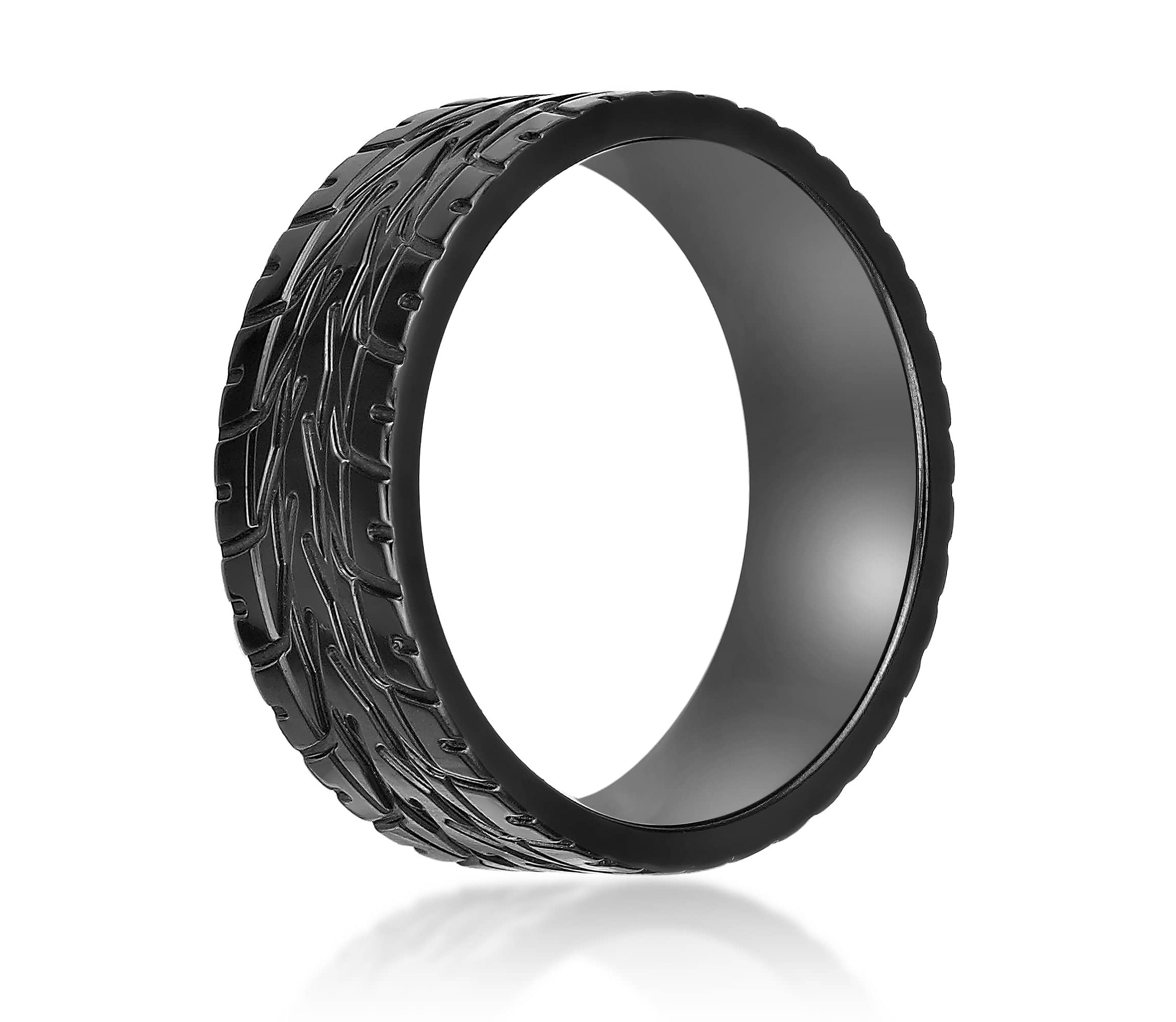 Black Ziconium Ring