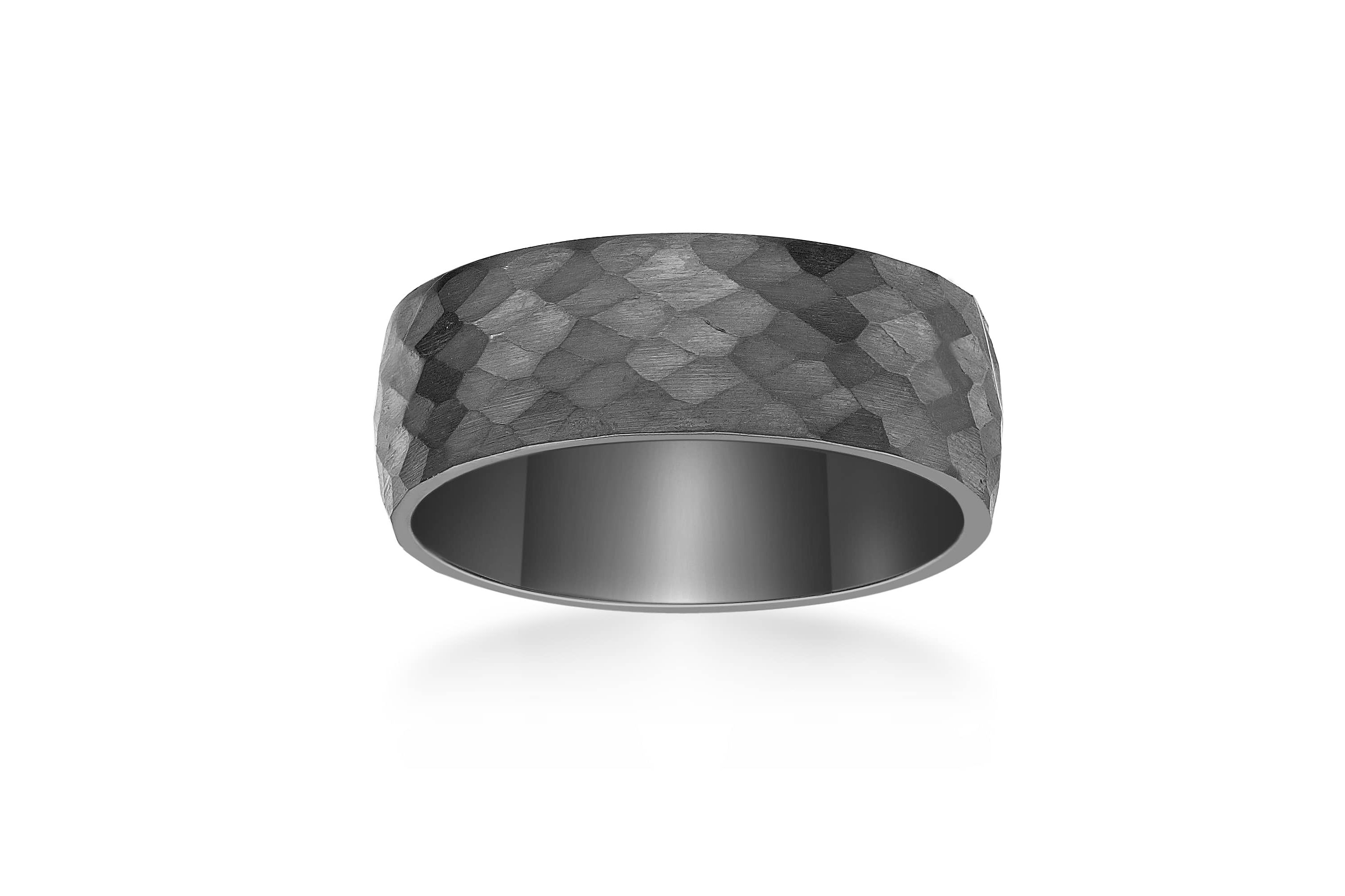 Black Ziconium Ring