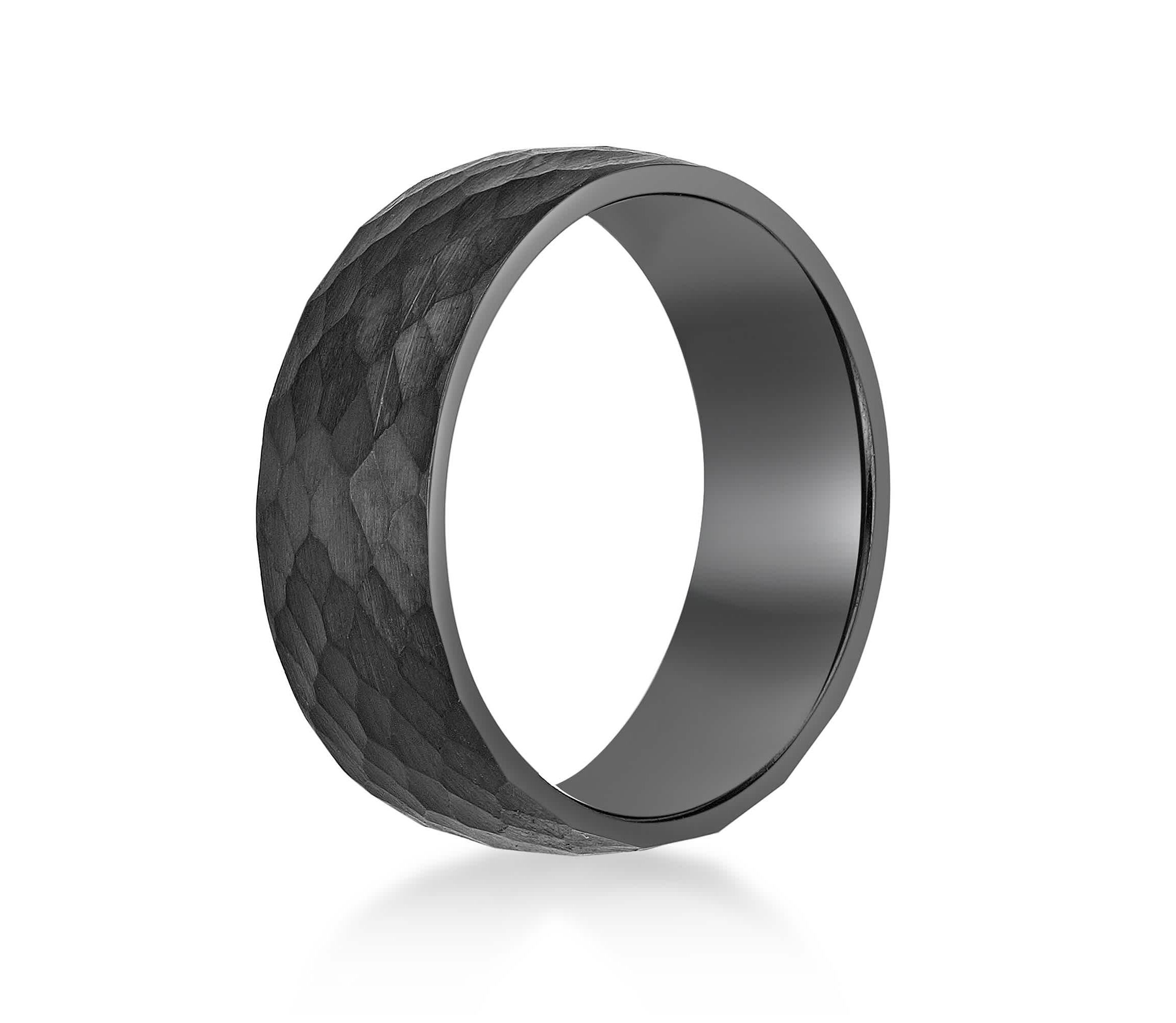 Black Ziconium Ring