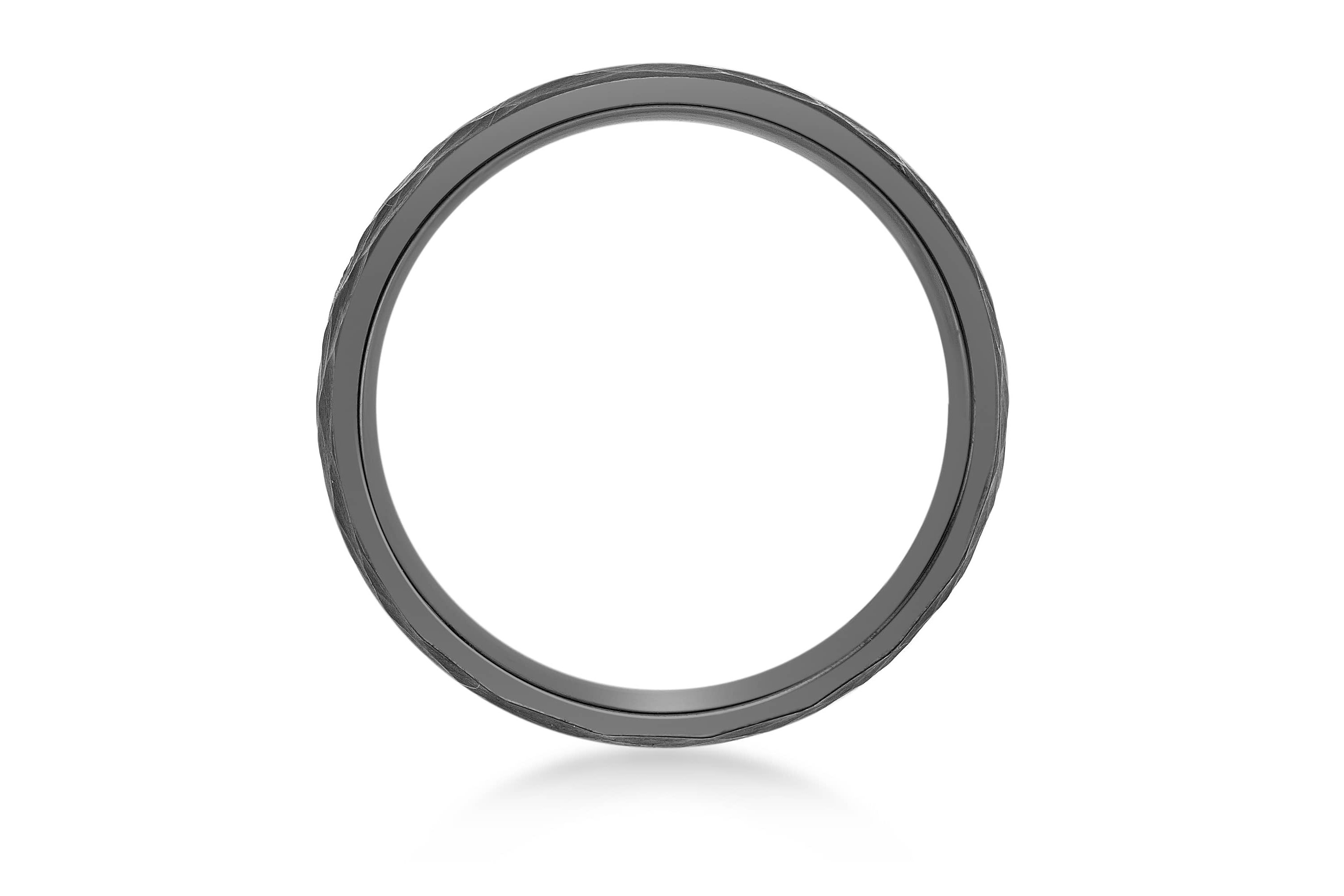 Black Ziconium Ring
