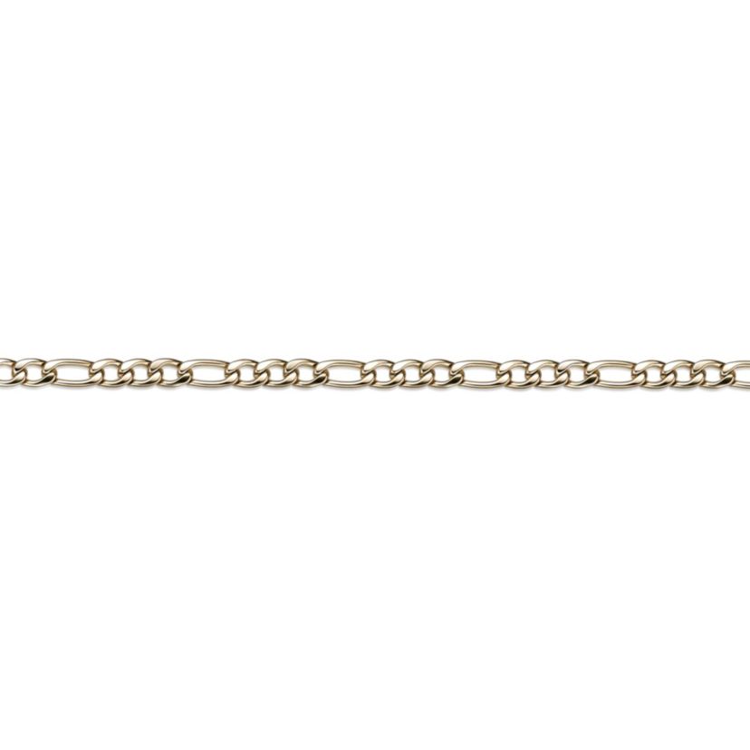 3mm Stainless Steel Figaro Chain Necklace