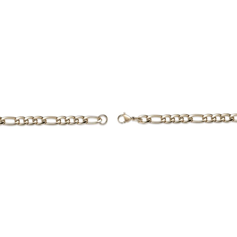 3mm Stainless Steel Figaro Chain Necklace
