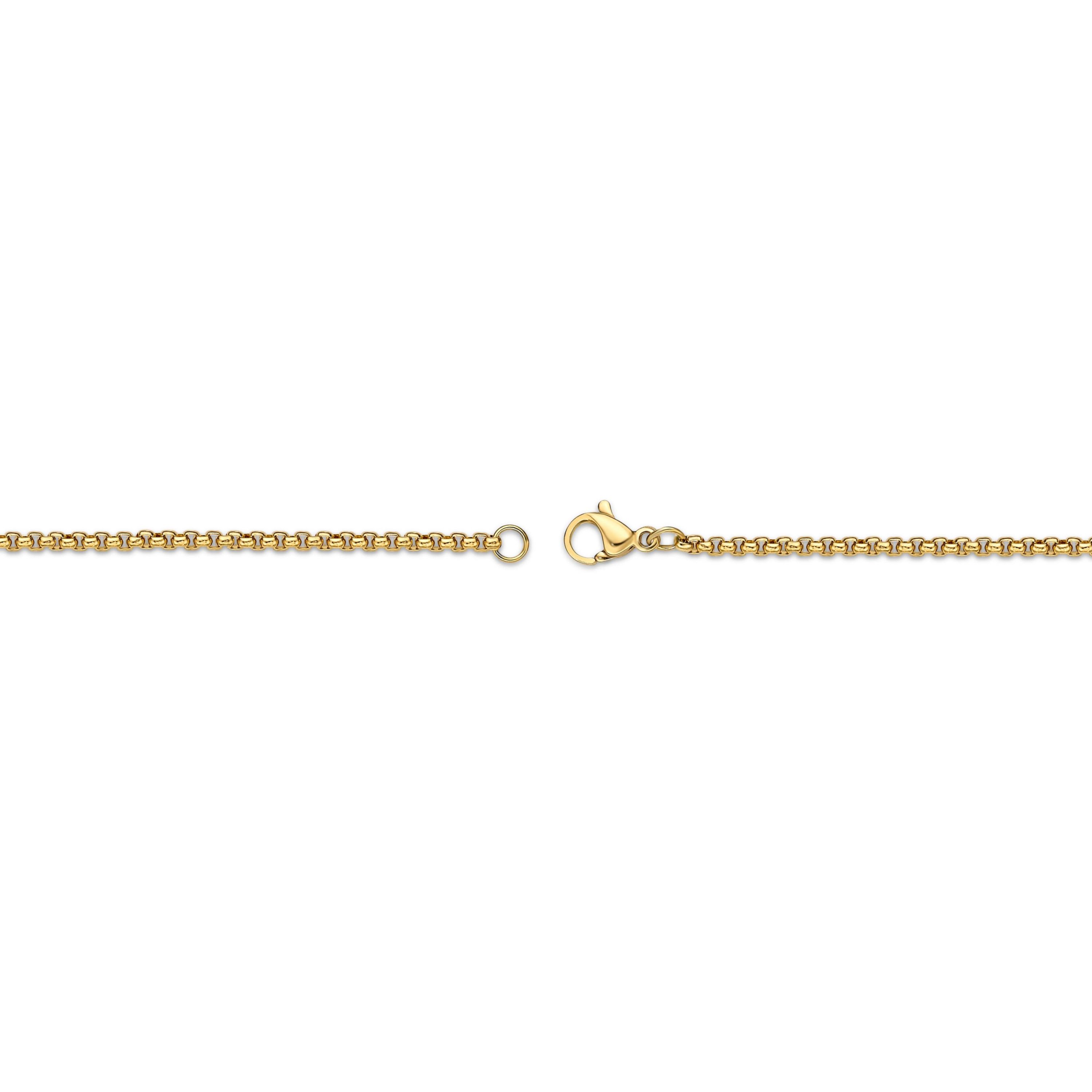 2mm Stainless Steel Round Box Chain Necklace