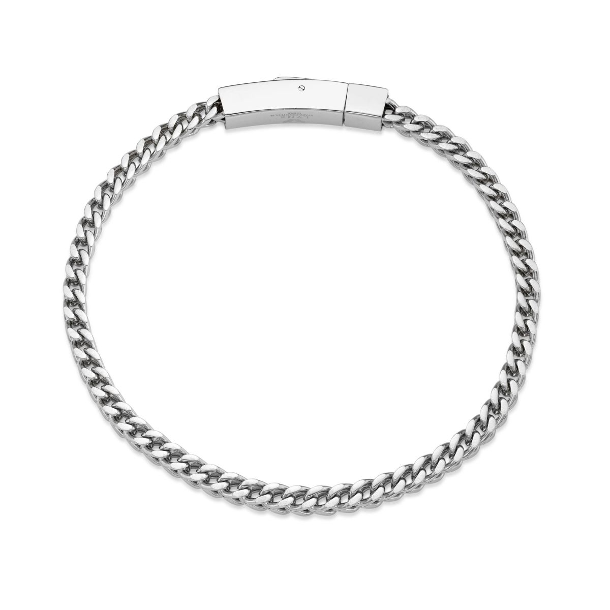 Stainless Steel Foxtail Chain Bracelet