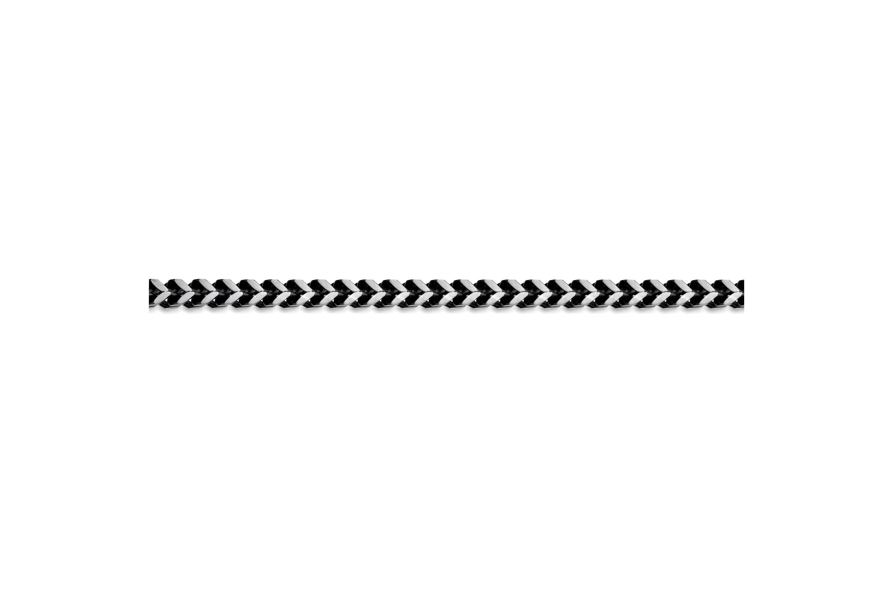 Stainless Steel 5mm Foxtail Chain Bracelet