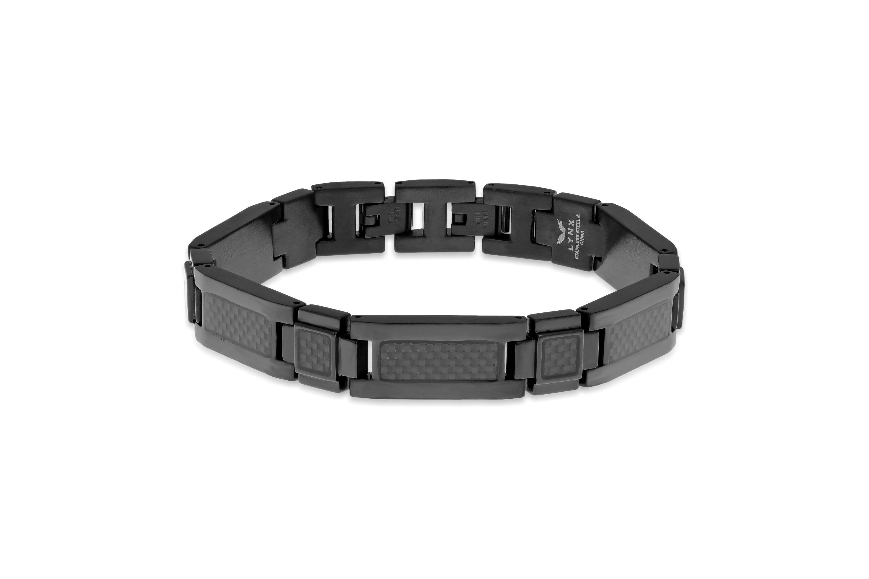 Stainless Steel & Carbon Fiber Bracelet and Lock Extender