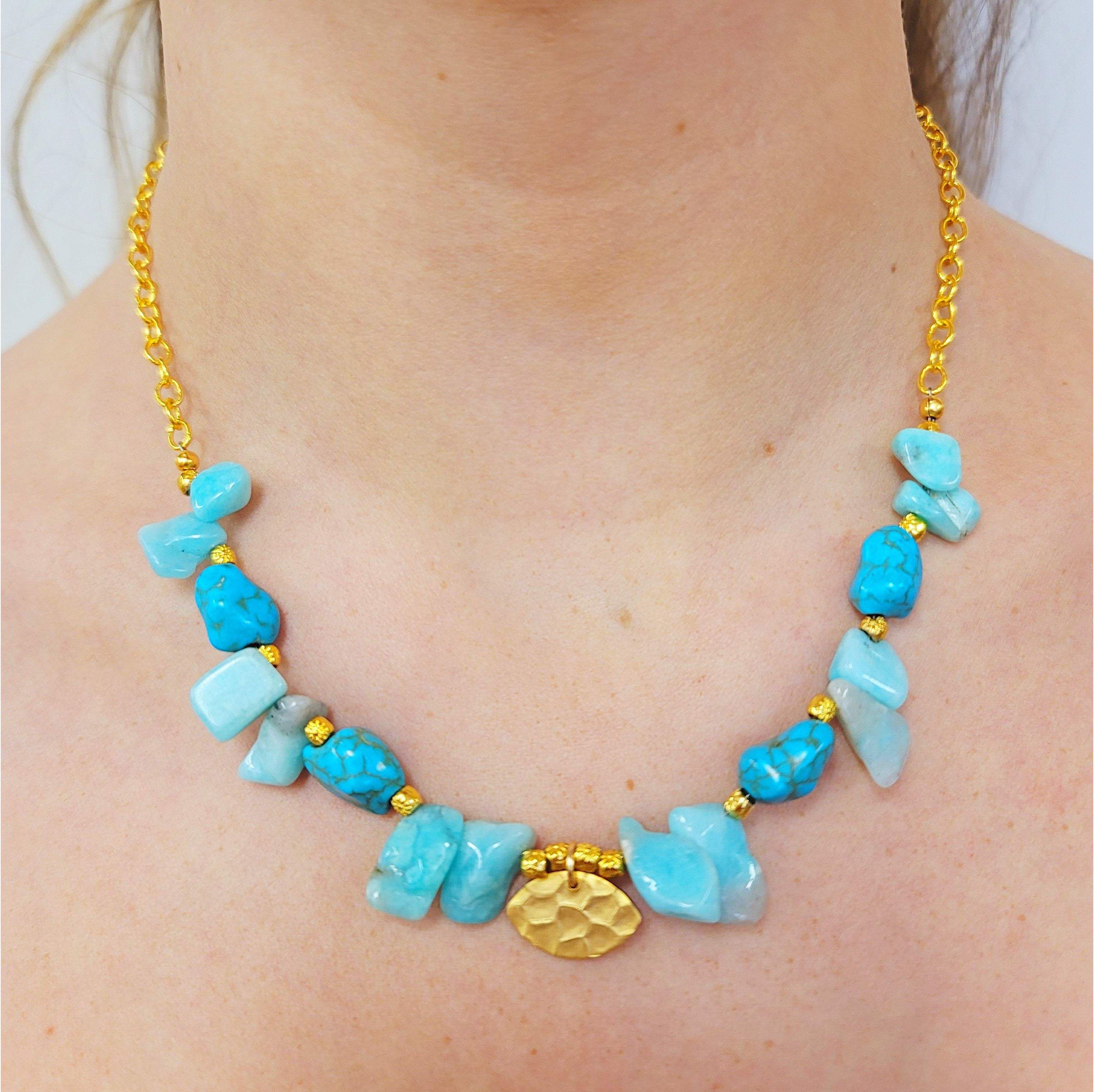 Turquoise Ain Necklace