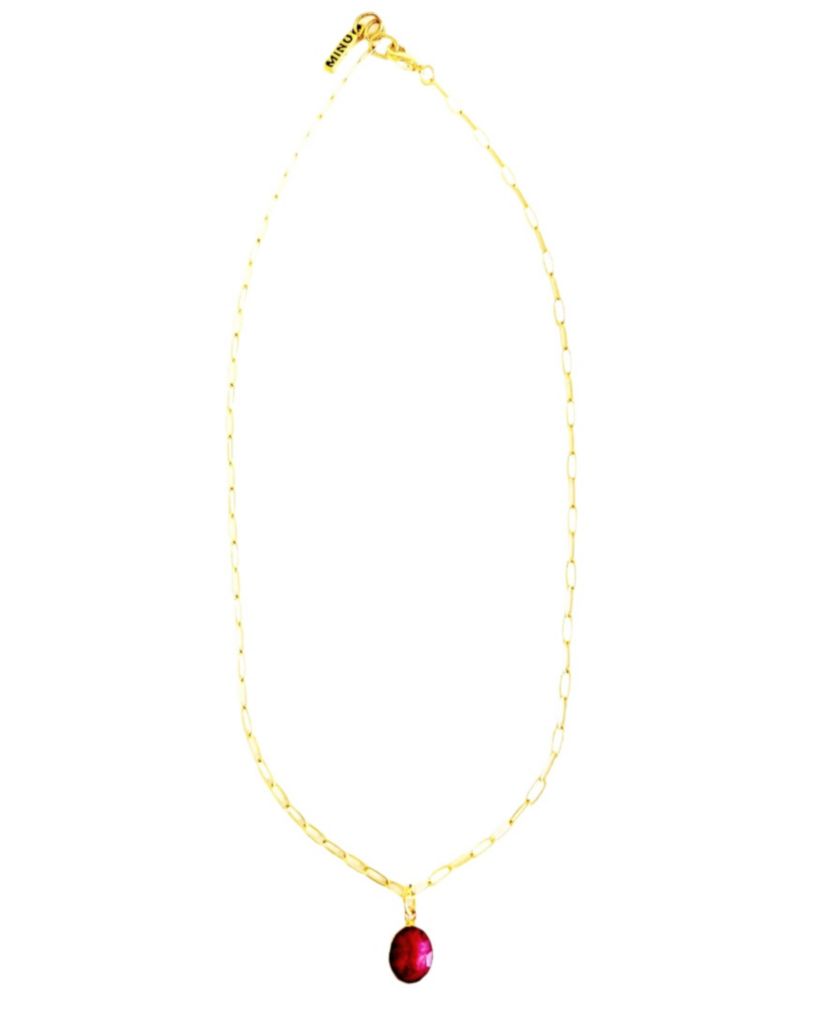 Ruby Wink Necklace