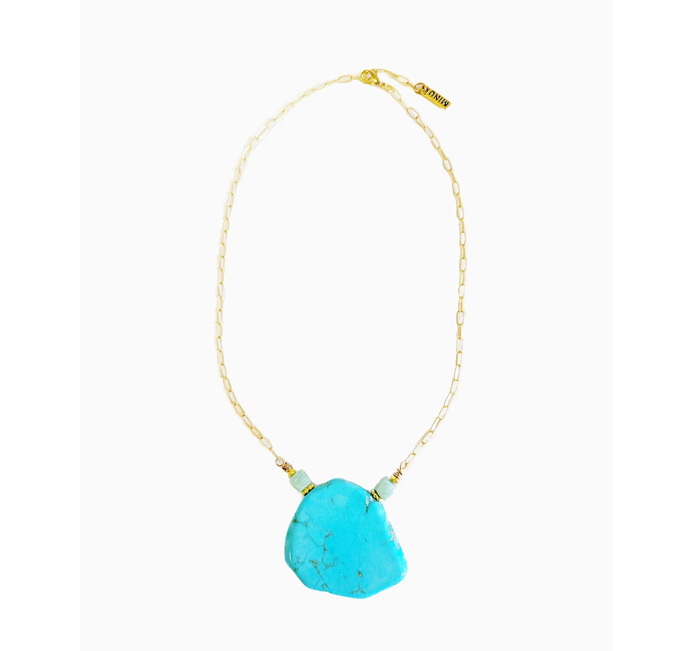 Turquoise Pendant Necklace