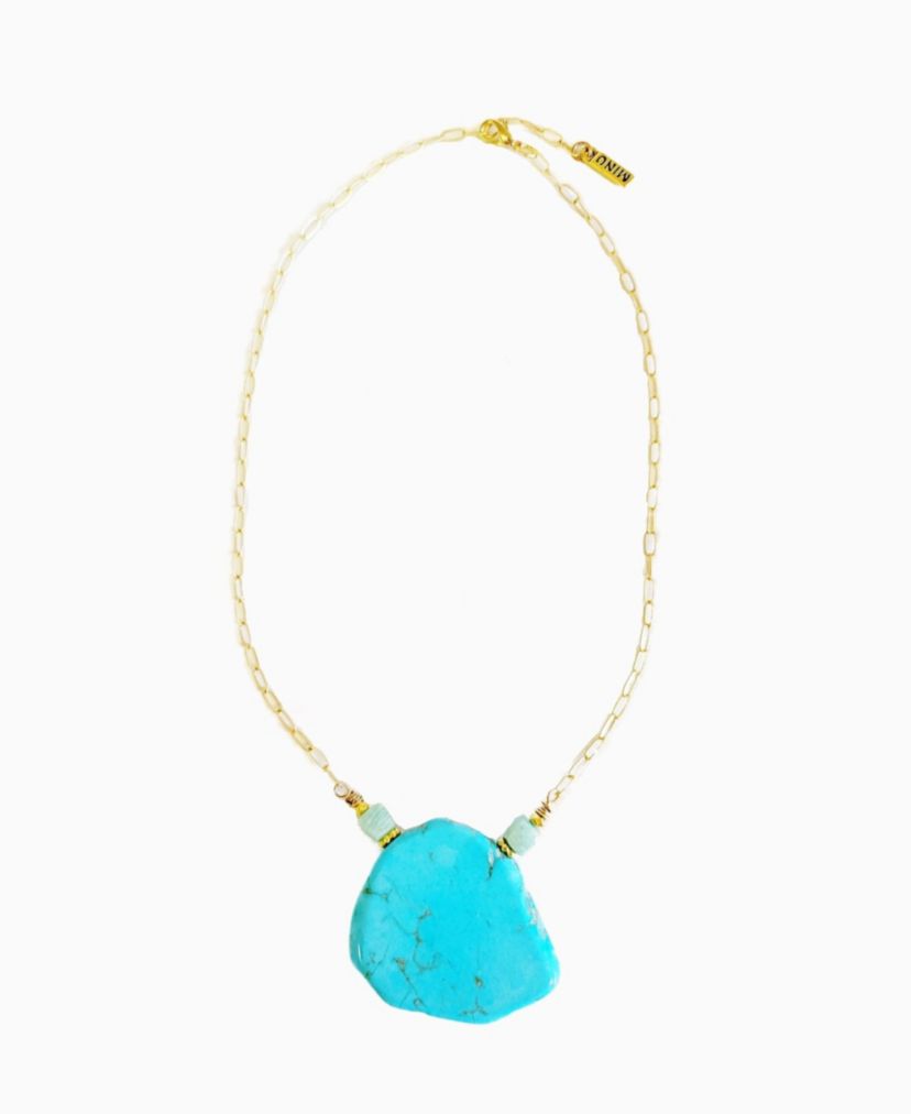 Turquoise Pendant Necklace