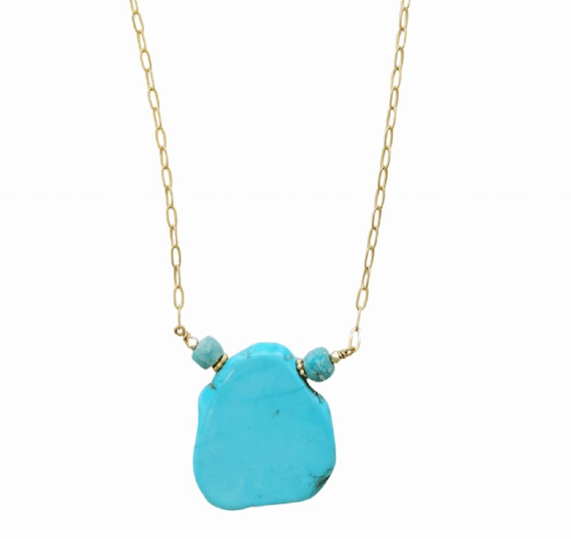 Turquoise Pendant Necklace