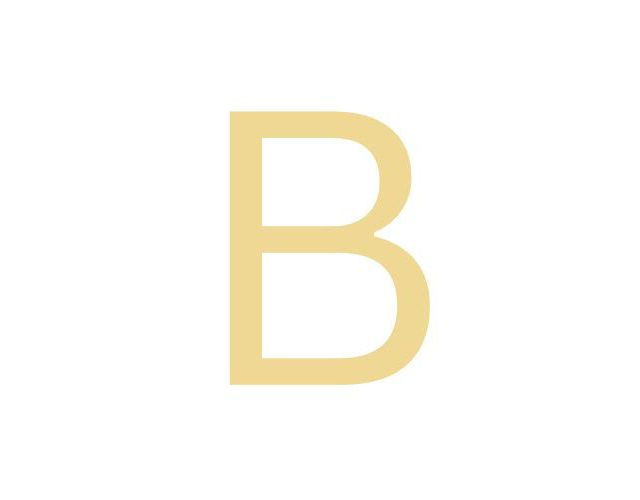 B