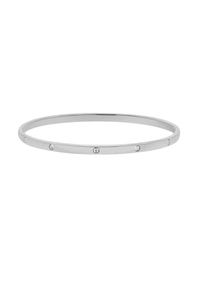 Tarnish Resistant Silver Plated Bangle Stacker