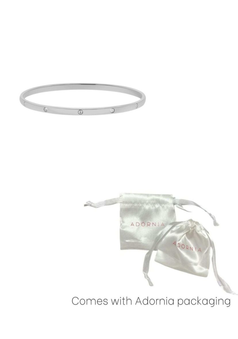 Tarnish Resistant Silver Plated Bangle Stacker