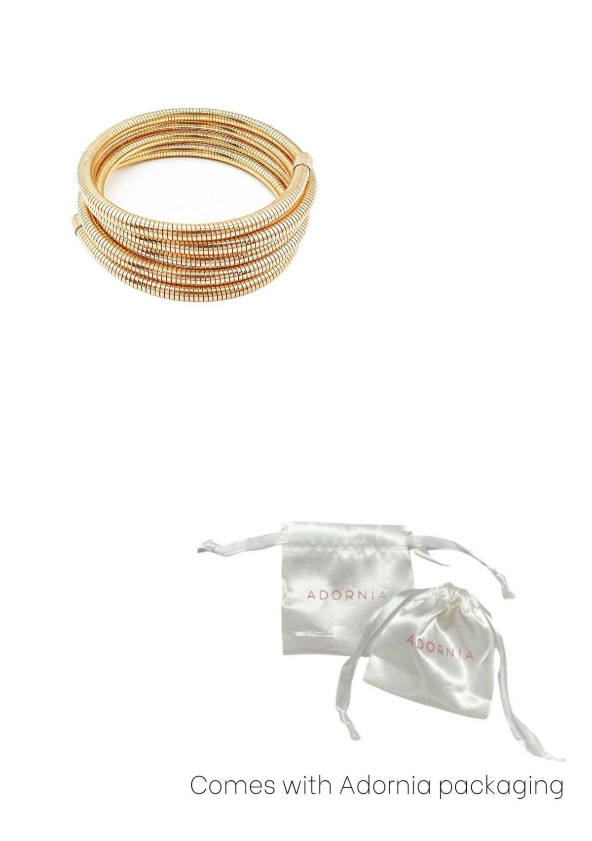 Flexible Coil Stack Bracelet