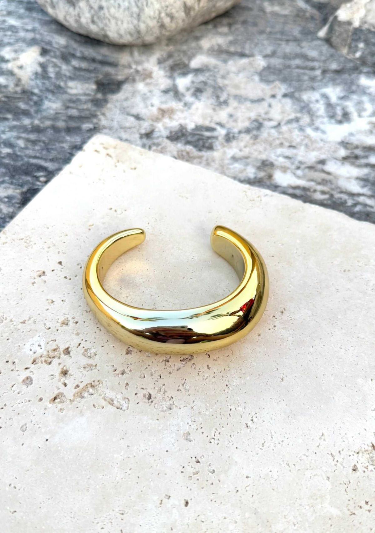 Gold Plated Chunky Cuff