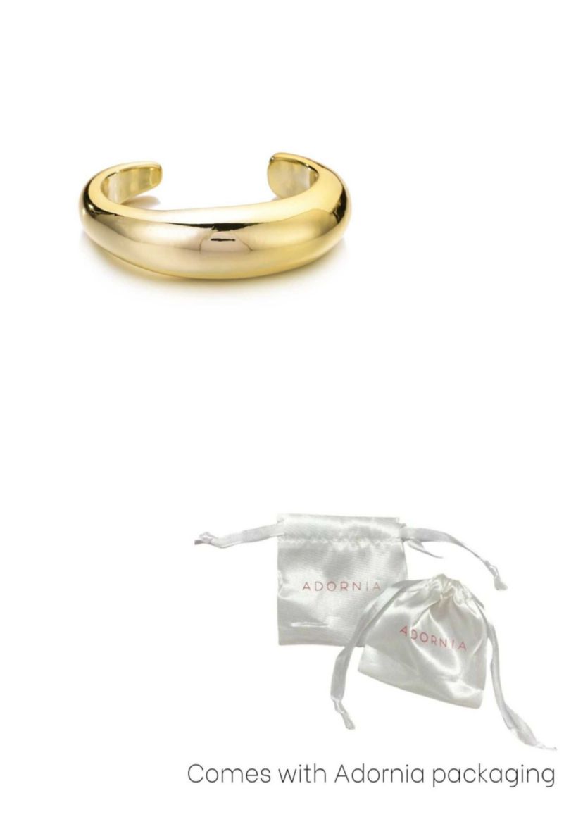 Gold Plated Chunky Cuff