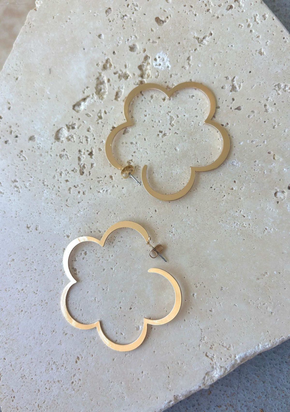 Clover Hoop Earrings