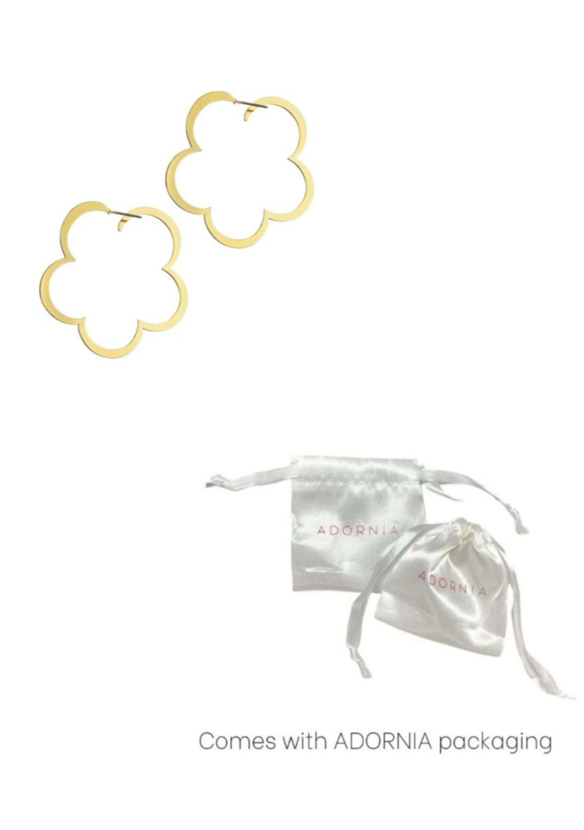 Clover Hoop Earrings