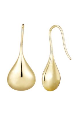 Adornia 14k Gold Plated Rain Drop Wire Earrings