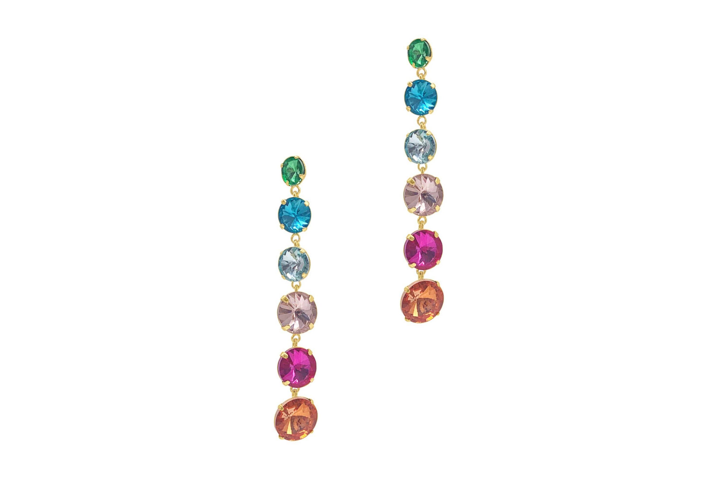 Multicolor Drop Earrings