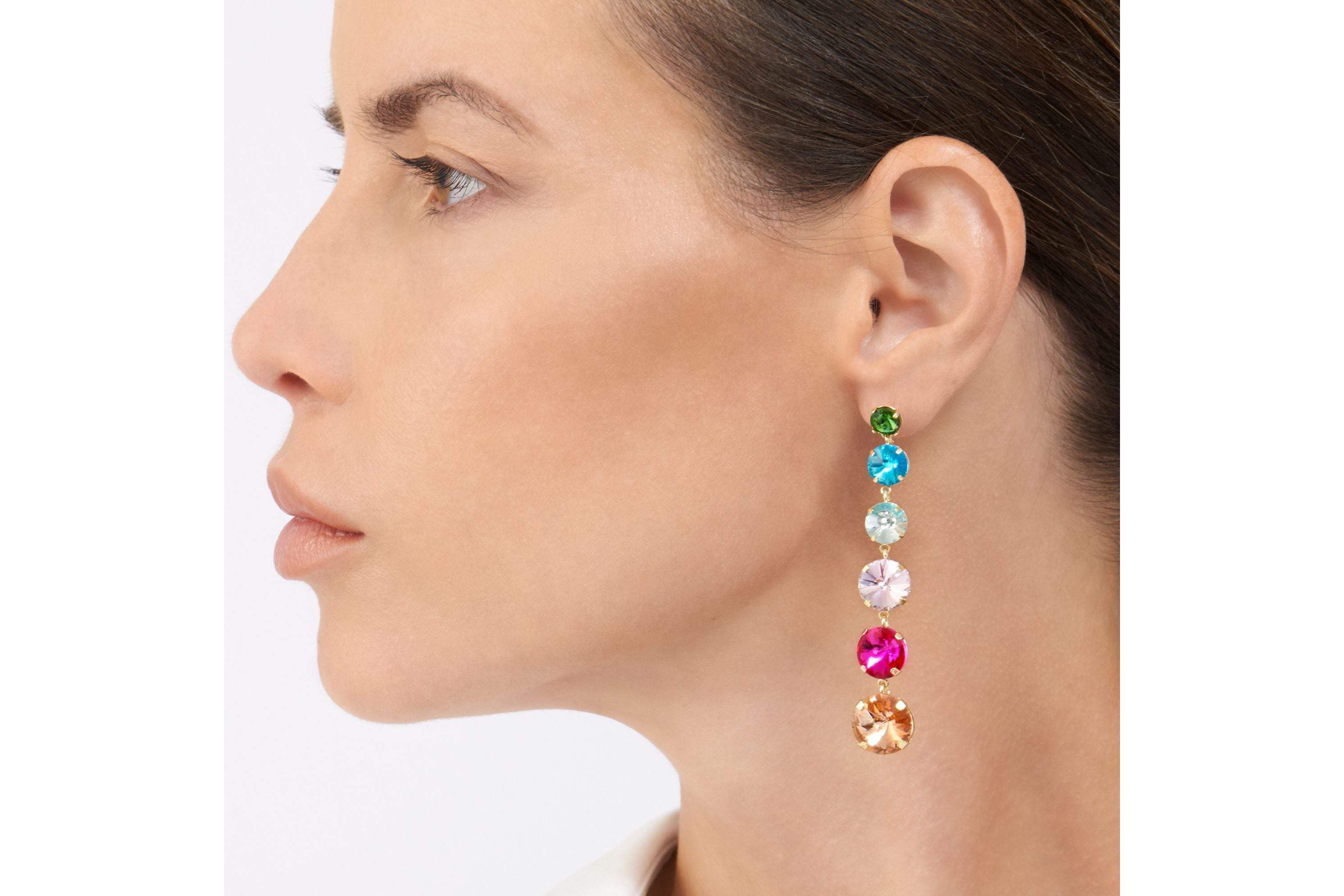 Multicolor Drop Earrings