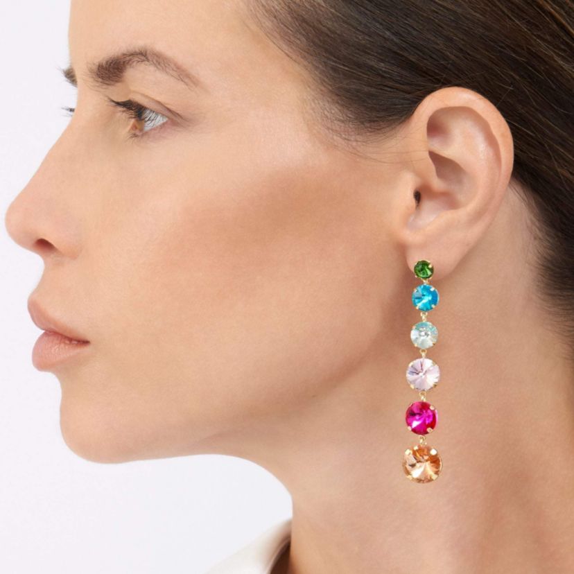 Multicolor Drop Earrings
